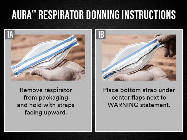 3M™ Aura™ N95 Particulate Respirator, 9205PH-20-DC, Pack of 20 Respirators