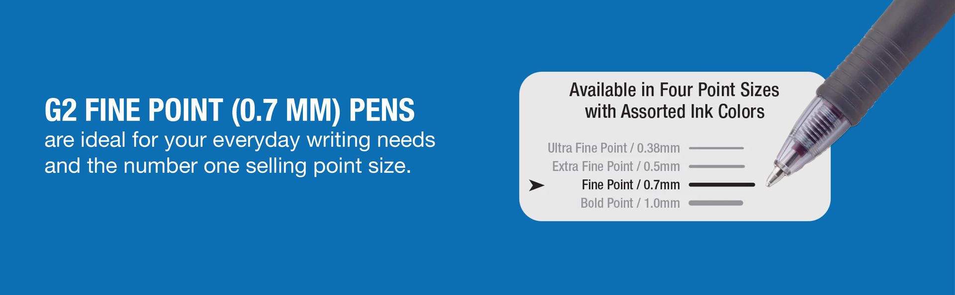 Pilot G2 Premium Gel Roller Pen, Retractable and Refillable, Fine Point 0.7 mm, Black Ink, 36 Count