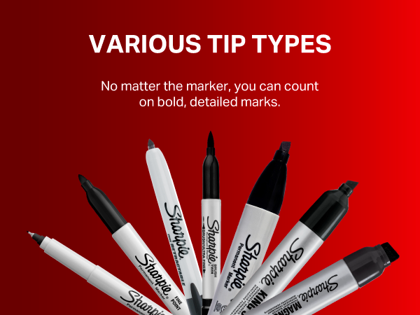 Sharpie Retractable Permanent Markers, Fine Tip, Black, 12 Count - Desk, Classroom, Office Supplies