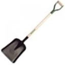 GENERAL PURPOSE STEEL SCOOP WITH D GRIP