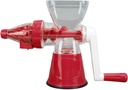 Manual Juicer, Labor Saving Hand Juicer Squeeze Fruits Squeezing Tool (Red)