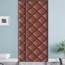 Thermal Insulated Door Curtain, Heavy Duty Dustproof Door Curtains Thermal Folding Door Without Drilling, for Air Conditioner Heater Room/Kitchen (Size : W110*H220cm/43.3 * 86.6in)