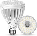 SANSI 32W Grow Light Bulbs for Indoor Plants, 350W Equivalent Full Spectrum LED Grow Light Bulb High PPFD with Optical Lens, Plant Bulbs with Ceramic Tech. Energy Saving for Seeds and Greens