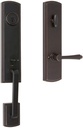 Delaney Hardware 374157FL-RH Briona Handlesest, Edged Bronze