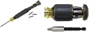 Klein Tools 32327 Precision Screwdriver Set, 27-in-1 Multi-Bit Screwdriver with 26 Tamperproof Bits, Onboard Storage, Rare-Earth Magnet and Klein Tools 32308 Multi-bit Stubby Screwdriver, Impact Rated 8-in-1 Adjustable Magnetic Tool