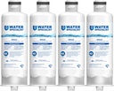 Waterspecialist DA97-17376B Replacement for Samsung HAF-QIN/EXP, HAF-QIN, DA97-08006C, RF28R7351SG, RF23M8070SR, RF23M8070SG, RF23M8090SG, RF28R7201SR, Refrigerator Water Filter (Pack of 4)
