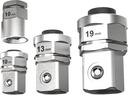 LABEAR - socket wrench adapters, Ratcheting Wrench to Square Drive Adapter Set