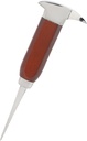 Premium Wood Handle, 6.7 Stainless Steel Ice Pick, Easy to for Kitchen Bars, Ergonomic Design, Ice Cutting, Size, Rinse with Water and Mild Detergent, Made with Food Grade