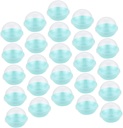 Cabilock 100pcs Egg-yolk Puff Box Dome Box Dessert Packing Mini Cupcake Container Moon Cake