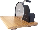 Bread Kitchen Accessory Compact Smoothly Portable Homemade Easy to Use with Suction Cup Manual Bread Loaf Slicing, Black