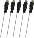 5PCS Electronic Igniter Replace GMP-499-1,3.0X 0.55x 0.8cm Piezoelectric Fire Wire Copper Cap Fit for Gas Oven Burner Gas Stove Gas Heater Outdoor Heater Function