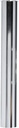 Keeney 114PC Sink Tailpiece, 22 GA, 1-1/2" x 12", Polished Chrome