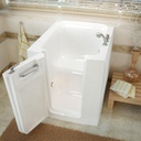 3238LWS 32x38 Left Drain White Soaking Walk-In Bathtub