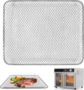 Countertop Toaster Oven Basket for BLACK+DECKER Crisp 'N Bake Air Fryer Toaster Oven, 12.5×10.1 IN Food Grade Stainless Steel Toaster Oven Accessories Rack Replacement Parts, Dishwasher Safe