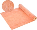 Nisorpa Waterproof Membrane for Shower 3.3ft x 98.5ft(323 Sq Ft) Thickened Waterproofing Shower Membrane for Tile Flooring Bathroom Shower Sauna, Polyethylene Fabric Roll, Orange