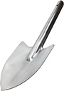 ibasenice 1pc Small Stainless Steel Gardening Shovel Pointed Hand Tool for Planting Digging and Transplanting for Bonsai and Care Garden Accessories