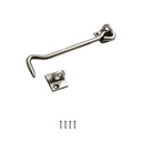 Volo Premium Aluminium Gate Hook / Stopper do bramy okiennej / drzwi. Opakowanie 6 szt.