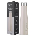 Butelka na wodę ze stali nierdzewnej dożywotnio 900ml o pojemności 124ml; Trwała, odporna na przecieki, łatwa w chwytaniu, wolna od rustów, Easy- to- Czysta, Wolna od zapachu butelka z bezpieczną nasadką do szkoły, Podróże, Gym & Praca (LLBT03AB, Almond Birch)