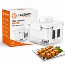 E- COSMOS ® Tofu Maker i odwadniania Mold, Stal nierdzewna Spring- Ladowany remover wodny do tofu, Paneer & Grecki Jogurt, BPA- Bezżywnościowy Bezpieczny Maszyna do Tofu Firm & Extra Firm
