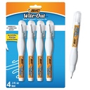 BIC Wite- Out Marka Shake n Squeeze Korekcja Pen, 8 ML, 4- Count
