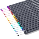 iBayam Journal Kolorowe długopisy 18 Pack Fine Point Pen 0.38mm dla biura szkolnego