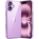 TheGiftKart Ultra- Hybrydowy Kryształowy Kryształ Tylny Pokrywa dla iPhone 17 Bilans 124; Shockproof Design Design 124; Hard Back Case dla iPhone 17 (PC & TPU, Transparent)