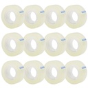OWLKELA 12 Rolls Przezroczysta taśma zapełnia, jasne, 0,7 "x 1000"