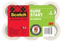 Scotch Sure Start Pakowanie taśmy Refill, 900 w x 900 w, 6 Rolls