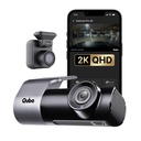 Qubo Car Dashcam [New Launch] Pro 2K Front + Tylny przez Hero Group Xi124; Dual Channel Dash Cam Xion124; Wide Angle View Xion124; G- Sensor Xion124; Wi- Fi Xion124; Emergency Recording Xion124; Obsługa do 1 karty SD TB