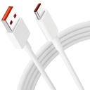Sounce 67W Szybkie ładowanie kabel USB- C dla Xiaomi, Redmi (1m) Biały