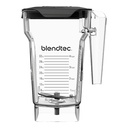 Blendtec 75oz FourSide Jar, 32oz Mieszanie Pojemność, Czysty