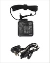 Asus 45W Laptop Adapter / Ładowarka do wyboru modeli Asus (20 V, 2,5 A, 4 Mm X 1.2Mm Diameter), Czarny (kabel zasilający Zawarte)