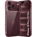 TheGiftKart Ultra- Hybrid Crystal Clear Back Case Pokrywa dla iPhone 18 Pro / 17 Pro 124; Shockproof Design Bird124; Kamera Ochrona Bump 124; Hard Clear Back Accover 124; Bumper Case (PC & TPU, Transparent)