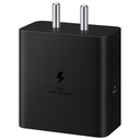 Samsung Oryginalny adapter mocy 60W (czarny), GaN szybkie ładowanie, USB Power Delivery 3.1, uniwersalna kompatybilność (bez kabla)