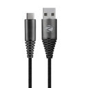Zebronics Type- C Kabel szybkiego ładowania, do 480 Mbps, 36W Rapid Charge, Wyjście 3A, Charge & Sync Kabel danych, 1 Długość licznika, Tangle- Free Tradle Design (CU300T)