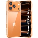TheGiftKart Ultra- Hybrid Crystal Clear Back Case Cover for iPhone 17 Pro Max Design 124; Shockproof Design Design 124; Hard Back Cover Case for iPhone 17 Pro Max (PC & TPU, Transparent)