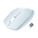 Zebronika Bezprzewodowa Mysz, 2.4GHz, 3200 DPI, 3 Guziki, Komfortowe i Ergonomiczne, Odbiornik USB Nano, Włącznik / Wyłącznik, tryb oszczędzania mocy, działa na większości powierzchni, dla Mac 124; Laptop 124; Komputer (Freego, Blue)