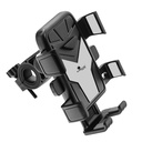 Kratos B4 Mobile Holder do rowerów z jednym kliknięciem Locking, 360 ° obrotu, Bezpieczne uchwyty, Shock Proof Cushioning Pad Ochrona urządzeń, Rower Mobile Holder do GPS Nawigacja Urządzenia Wsparcie