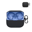 Prolet Silicone Earbuds Case kompatybilny z OnePlus Nord Buds 3R - odporna na kurz obudowa, 360 ° Pełna ochrona, anty-Scratch Soft TPU, Carabiner Hook (czarny)