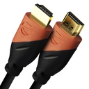 Zebronics HDMI 2.0 Kabel z ARC, 4K @ 60Hz UHD, 3 Meter, 18 Gbps High Speed Data Transmission, Obsługuje 3D, ARC, CEC, 32 Audio Channels, Male- to- Mężczyzna (HAA3020A)