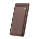 Boat EnergyShroom PB300 Neo 10000mAh Power Bank z 22.5W Szybkie ładowanie, 3X Porty wyjściowe, Wsparcie Android, iPhone, Tablety, Earbuds (Mocha Brown)