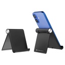 Zebronika Składany Stojak Mobile & Tablet, Wielokątny Regulowany, Obsługa do 30.48cm Urządzenia, Lekki i przenośny design (MTS30)