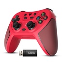 EvoFox One S V2 Universal 3-Tryb Bezprzewodowy kontroler gier, 1000Hz HallSense ™ Precyzyjne joysticks, BT, 2.4GHz & Wired, Macros, Szybkie ładowanie type- C, PC, Mobile, Android TV, PS4 & Gaming konsoli