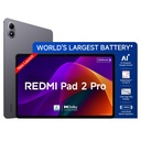 Redmi Pad 2 Pro, 12,1 cala (30.73 CM), LCD Display - 2.5K Sharp & Clear, 8GB RAM, 128GB ROM, Wi- Fi, Quad Speakers, Dolby Atmos, Graphite Grey, AI Enabled