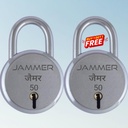 Jammer Round 50 Lock, 6 Lever, mały rozmiar, pojedynczy zamek, Żelazne ciało, Zamek do domu z kluczem (Kup 1 Pobierz 1, 2)