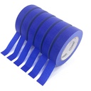 COSIMIXO Blue Original Multi- Surface Painter 's Tape, 0,94 cali x 60 jardów 6 Rolls Residue Free Wall Painting Blue Masking Tape with Sharp Lines