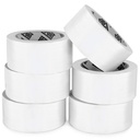 Lockport Duct Tape Heavy Duty Waterproof, 20 Yards x 2 Inch, Strong Adhesive Roll for Indoor & Outdoor Repair, No Residue, Tear by Hand - Duct Tape Bulk Value (Biały, 6- Pack)