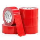 QILIMA 5- Pack Red Duct Tape, Profesjonalne Taśmy Duct klasy dla fotografów, Przemysłowy, Profesjonalne, 2 Inch X 30 Yards