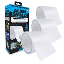 Alien Shield Deluxe Przezroczyste uszczelnianie Taśmy wodoodporne Naprawa Taśma Adhesive Patch Taśma do naprawy Łzy, pęknięcia i wycieki, 3 Rolls Total 19.5 "L x 4" W Jak widziałem na TV
