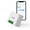 AZIIOT 1 węzeł (16amp) Smart Switch - WiFi / Bluetooth Communication - Made in India - Funkcja zegara - Praca z domem i Alexą